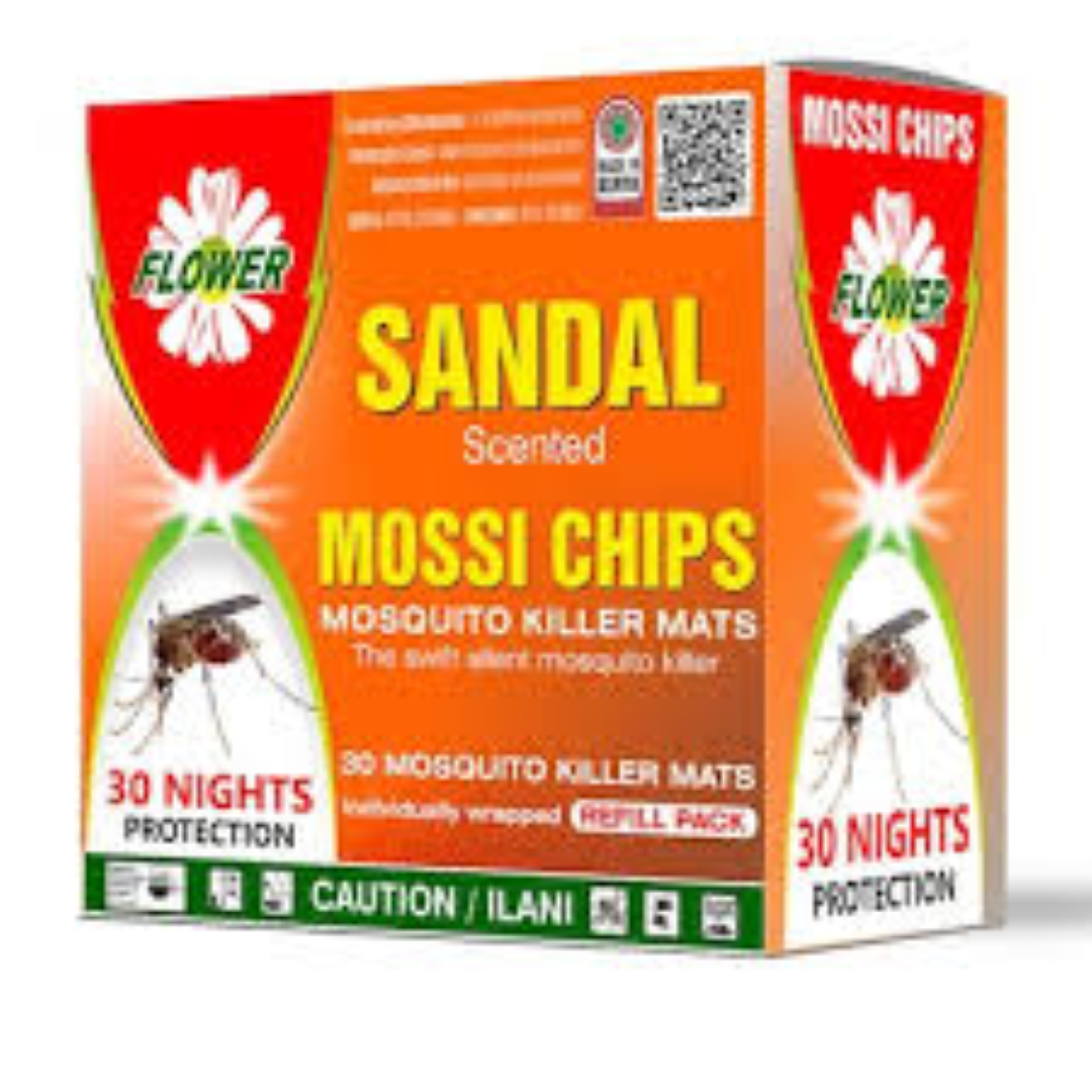 FLOWER MOSSI CHIPS SANDAL